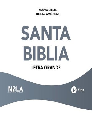 cover image of NBLA Santa Biblia